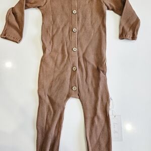 Brown Kids One Piece